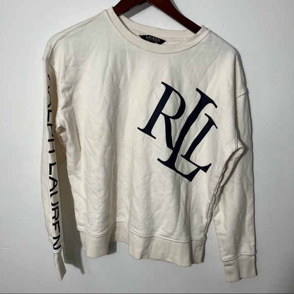 Lauren Ralph Lauren Black Label Graphic Crewneck Sweatshirt...